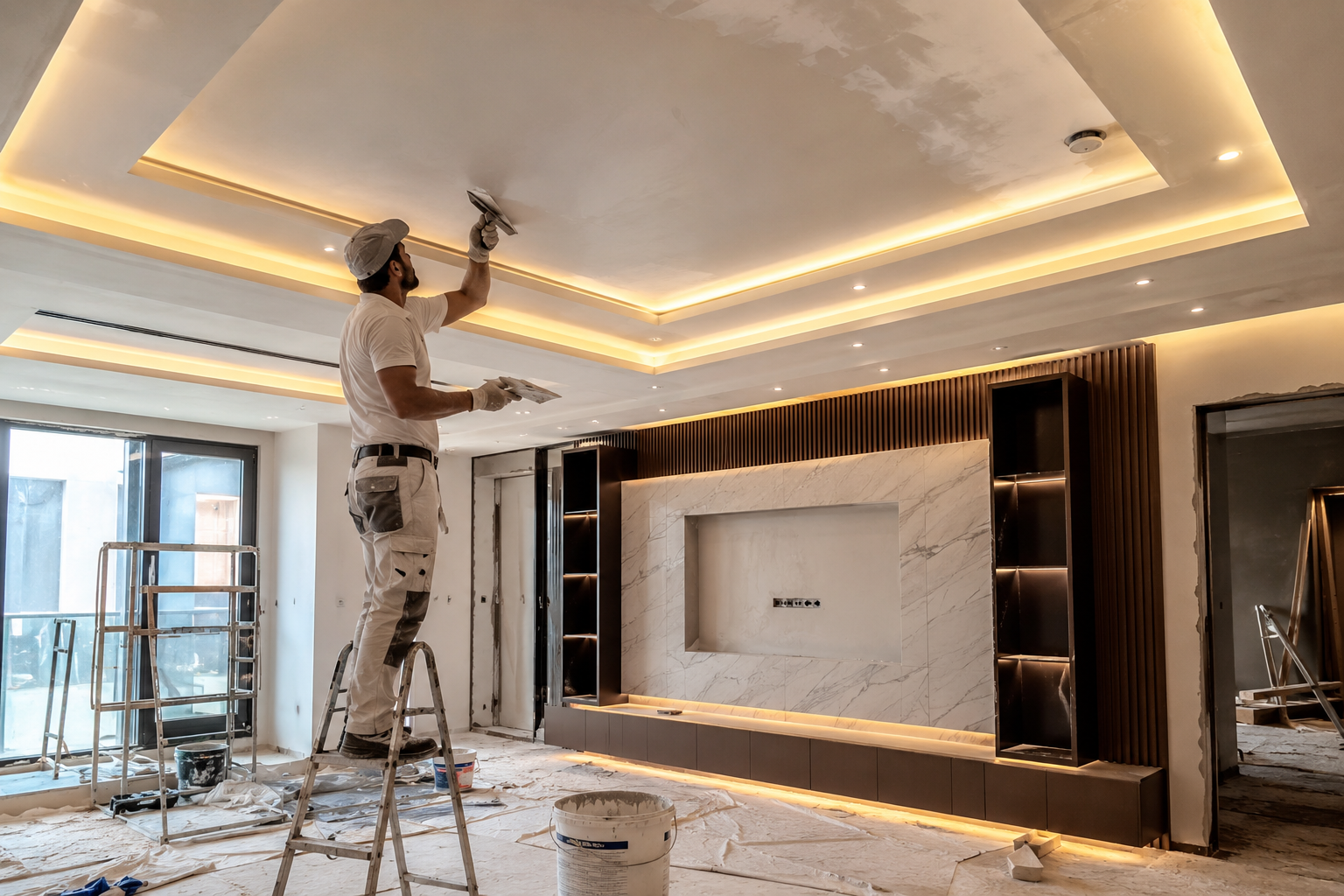 False Ceiling & Plaster